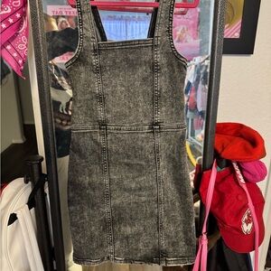 Black Denim Dress